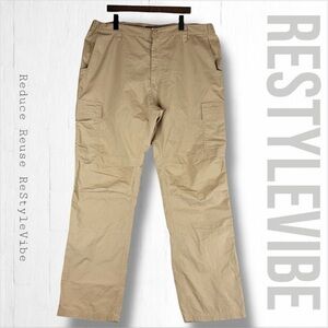 LAPG Men’s Size 42x36 Pants Core Cargo Style Flat Front Khakis LA Police Gear